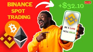 Binance Spot Trading Was Hard Until I Discovered This Secret Strategy  30 Daily Profit [upl. by Nemzzaj]