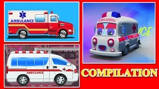 Ambulance  emergency vehicle  cars for children [upl. by Ihcekn]