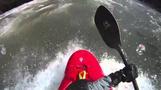 Liquidlogic Freeride surfing on the Gauley River [upl. by Aurelea431]