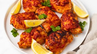 Smoky and Spicy Harissa Chicken Thighs Recipe [upl. by Mikal624]