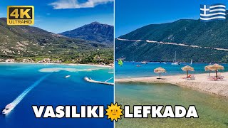 VASILIKI 🌞 Lefkada Island  Greece 🇬🇷  Charming Village  Walking Tour 4K UHD [upl. by Noscire]