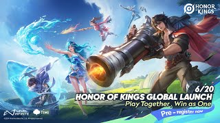 Honor of Kings Launch Date Trailer [upl. by Annhej791]