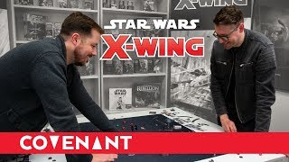 Playing Star Wars XWing Second Edition w CoDesigner Alex Davy [upl. by Rogerio]