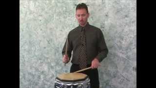 DPM  3  Beginning Snare Drum Rudiments [upl. by Garson813]