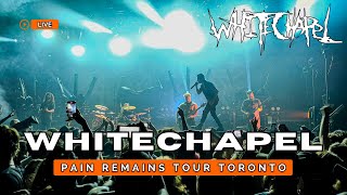 Whitechapel  Hymns of Dissonance NEW SONG  Pain Remains Tour Live In Toronto 2024 [upl. by Seiter914]