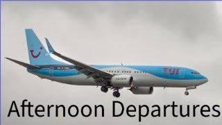 Afternoon Gatwick Airport Plane Spotting [upl. by Ahsem]