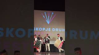 Macedonian drumming at the Drum Fest in Skopje 2024 [upl. by Zobias75]