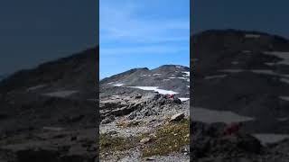 Edge of the cliff  Harding Icefield Trail Alaska mountains alaska hiking glacier seward [upl. by Dunham]