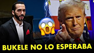 Donald Trump envía un contundente mensaje a Bukele tras su victoria en EEUU 🤯 [upl. by Yrrol]