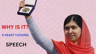 Best Speech Ever  Malala Yousafzai Speech  Why Is It  Powerful Speech [upl. by Elbertine962]