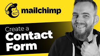 Create a Contact Form MailChimp FREE [upl. by Sundstrom]