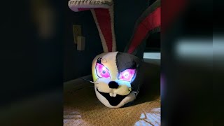 New FNAF Security Breach Vanny Cosplay Mask w Glowing Eyes [upl. by Brindle]