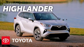 2024 Toyota Highlander Overview  Toyota [upl. by Airdnua]