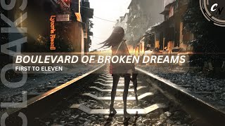 Nightcore  Boulevard of Broken Dreams  lyrics [upl. by Artus]