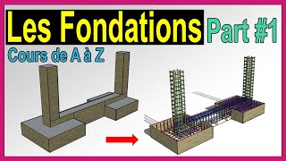 Les fondations superficielles et profondes  Partie 1 [upl. by Dloreh]