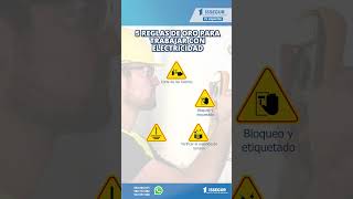 ⚠ 5 Reglas de oro para trabajar con electricidad ⚠ [upl. by Ihp]