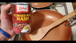 How To Cook Canned Corned Beef Hash [upl. by Hueston883]