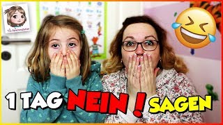 1 Tag NEIN SAGEN Challenge 😨😬 Herausforderung von TIPTAPTUBE [upl. by Malinde]