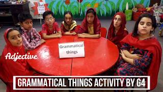 Grammatical things activity by grade for kids [upl. by Aronoel]