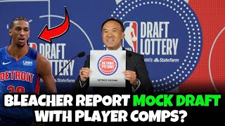 Reacting to Bleacher Report latest 2024 NBA Mock Draft [upl. by Deste]