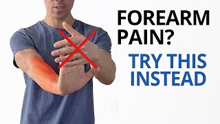 Forearm Pain STOP STRETCHING Do These 3 Exercises Instead [upl. by Flss939]