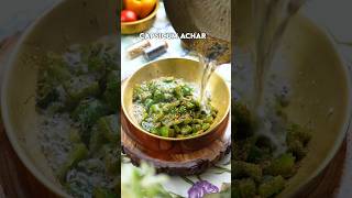 CAPSICUM ACHARSHIMLA MIRCHI KA ACHAR arunavijay recipe food pickle easyrecipe [upl. by Yojal825]