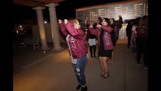 Lambda Theta Alpha  Epsilon Kappa Chapter  Spring 18 Presentation stroll [upl. by Normand]