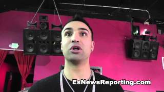 Paulie Malignaggi on shane mosley fight  esnews boxing [upl. by Hopfinger]