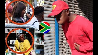 Fake Vomiting Prank In South Africa Must Watch [upl. by Pippy]