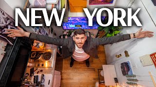 Living in a tiny nyc apartment for 650 a month [upl. by Zsa]