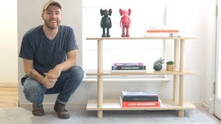 DIY Modern Bookshelf  Modern Builds  EP 75 [upl. by Krause]