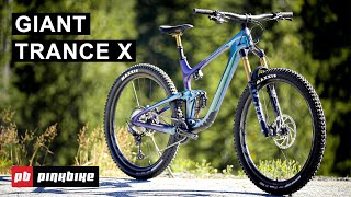 2021 Giant Trance X The Do It All Bike  First Look [upl. by Vitus]