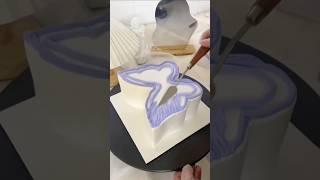 butterfly cake decoratehow to make cake by irfan chef u4b [upl. by Tiraj]