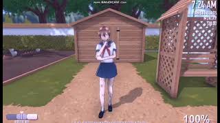 Play as Uekiya Engeika °Yandere Simulator° [upl. by Georgianne]