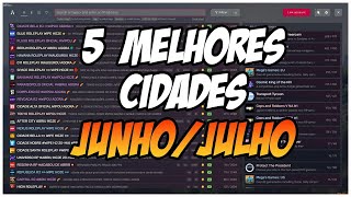 GTA RP 5 MELHORES CIDADES DO GTA  BONUS [upl. by Tezile]