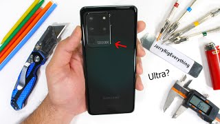 Samsung Galaxy S20 Ultra Durability Test  Is it Ultra Strong [upl. by Notlrac743]