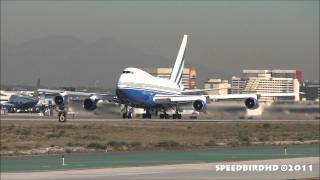 Sands Casino and Resorts Boeing 747SP31 VPBLK Takeoff to Macau [upl. by Delgado655]