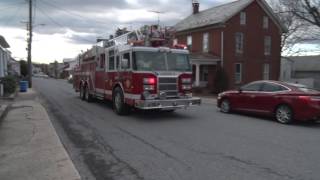 Taneytown Fire Department Ladder 5 [upl. by Navillus]