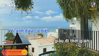 VÌ ANH ĐÂU CÓ BIẾT  Madihu x Vũ Guitar beat solo karaoke Muoi Music  Muối SV [upl. by Ellednahc]