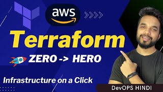 TERRAFORM Course For Beginners in ONE VIDEO with AWS 🔥  DevOps HINDI  MPrashant [upl. by Ariahaj]