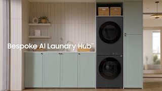 Bespoke AI Laundry Hub Film  Samsung [upl. by Odelle]