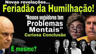 FERIADO SALGADO B0MBA COMPLICA BOLSONARO E quotJORNALISTAS AMIGOSquot  MILEI PALHAÇ0 HUMILHAD0 NOS EUA [upl. by Ernestus941]