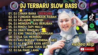 DJ TIKTOK TERBARU 2024 FULL BASS  DJ CIINAN BANA [upl. by Imaon450]