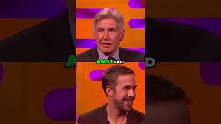 Harrison Ford Struggles to Recall Ryan Goslings Name shorts harrisonford ryangosling funny [upl. by Esilrahc]