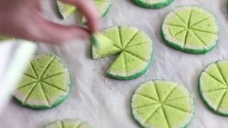 Lime Slice Cookies [upl. by Sabas172]