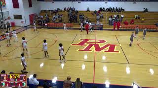 Purcell Marian vs Roger Bacon High School Boys Freshman Basketball [upl. by Adnyc]