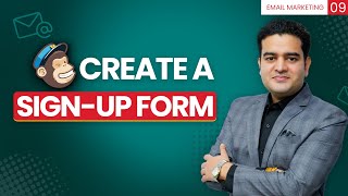 MailChimp SignUp Form WordPress Tutorial Step by Step in Hindi  SignUp Form MailChimp  mailchimp [upl. by Aihsoj776]