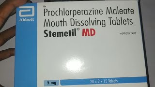 Stemetil Md Tablets  CompositionUsesDose and side et [upl. by Stanislaw]