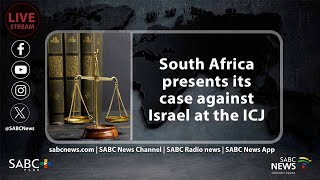 South Africa presents its case against Israel at the ICJ [upl. by Attesoj]