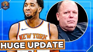 MAJOR Donovan Mitchell Knicks Trade Update  Knicks News [upl. by Annaicul361]